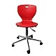 RFG school chair Maxima Move Chrome red set of 2