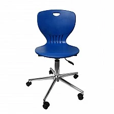 RFG school chair Maxima Move Chrome blue