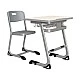 RFG Ergonomic Istudy School Desk and Chair, Gray Color, Class VIII to XII