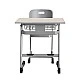 RFG Ergonomic Istudy School Desk and Chair, Gray Color, Class VIII to XII