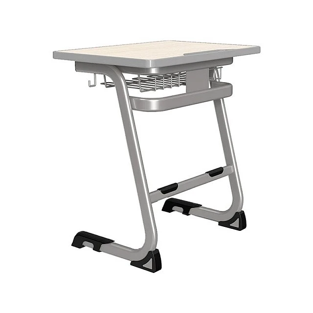 RFG Ergonomic Istudy School Desk and Chair, Gray Color, Class VIII to XII
