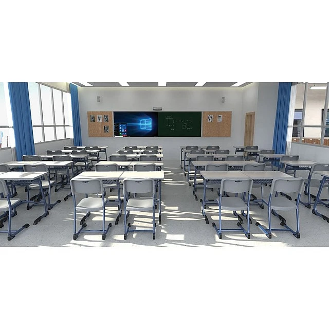 RFG Ergonomic Istudy School Desk and Chair, Gray Color, Class VIII to XII