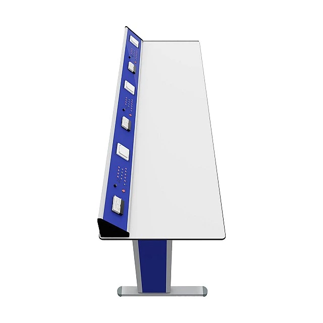 RFG Student table Flat, laboratory, 180 x 60 x 75 cm, blue-white