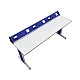 RFG Student table Flat, laboratory, 180 x 60 x 75 cm, blue-white