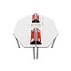 RFG school table Hexa laboratory 170 x 140 x 75 cm red/white
