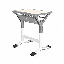 RFG table Square single height-adjustable white grades 1-12