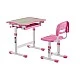 RFG ergonomic school desk and chair Ergo Tech B207 pink