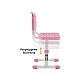 RFG ergonomic school desk and chair Ergo Tech B207 pink