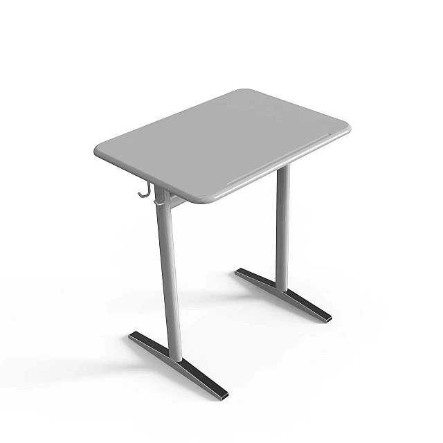RFG school table Riva above 8th grade 650 x 450 x 760 mm grey