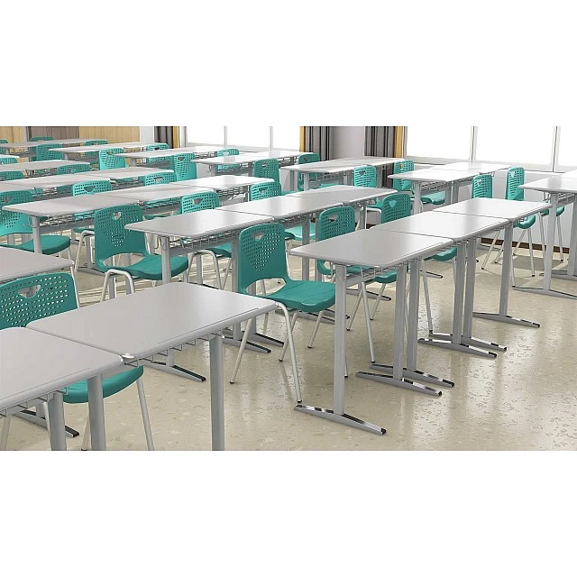 RFG school table Riva above 8th grade 650 x 450 x 760 mm grey