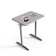 RFG school table Riva above 8th grade 650 x 450 x 760 mm grey