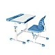 RFG ergonomic desk and chair Ergo Tech 403X blue