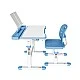 RFG ergonomic desk and chair Ergo Tech 403X blue