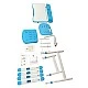 RFG ergonomic desk and chair Ergo Tech 403X blue