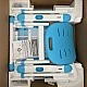 RFG ergonomic desk and chair Ergo Tech 403X blue