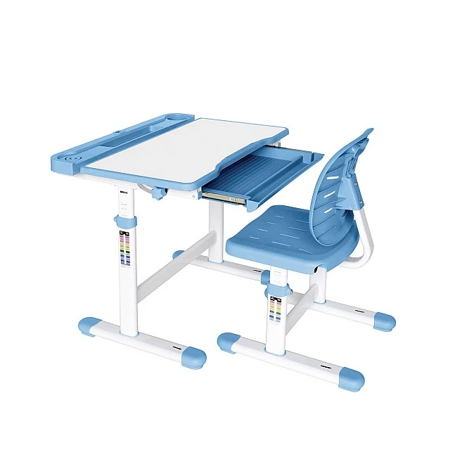 RFG ergonomic desk and chair Ergo Tech 403X blue