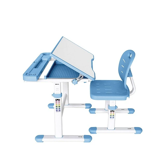 RFG ergonomic desk and chair Ergo Tech 403X blue