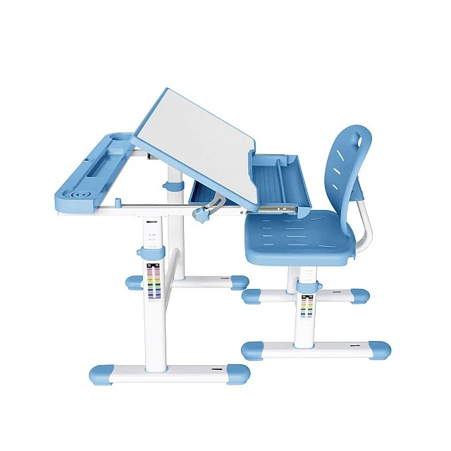 RFG ergonomic desk and chair Ergo Tech 403X blue