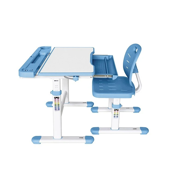 RFG ergonomic desk and chair Ergo Tech 403X blue