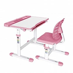 RFG ergonomic desk and chair Ergo Tech 403X pink