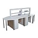 RFG workbench Labo with container HPL top 1200 x 600 x 900 mm