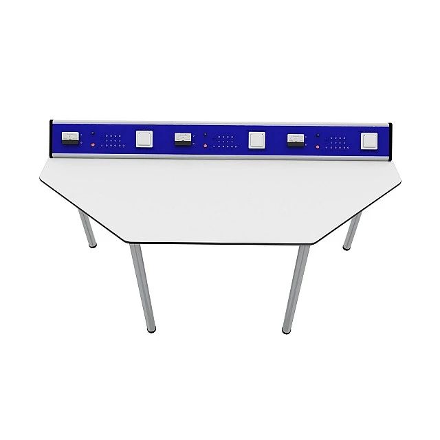 RFG physics lab table Quin above 7th grade 1700 x 700 x 750 mm blue/white