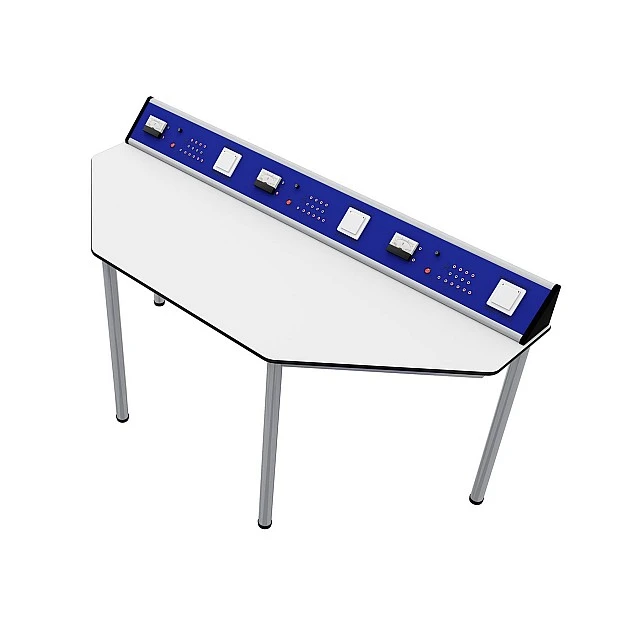 RFG physics lab table Quin above 7th grade 1700 x 700 x 750 mm blue/white