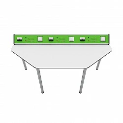 RFG physics lab table Quin above 7th grade 1700 x 700 x 750 mm green/white