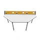 RFG physics lab table Quin above 7th grade 1700 x 700 x 750 mm yellow/white