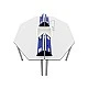 RFG school table Hexa laboratory above 7th grade 170 x 140 x 75 cm blue/white