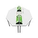 RFG school table Hexa laboratory above 7th grade 170 x 140 x 75 cm green/white