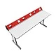 RFG school table Flat laboratory above 7th grade 180 x 60 x 75 cm red/white