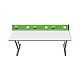 RFG school table Flat laboratory above 7th grade 180 x 60 x 75 cm green/white