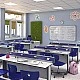 RFG physics classroom Flat above 7th grade for 24 students white/blue