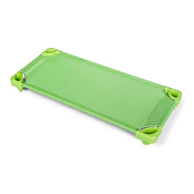 Nowa Szkola Bed, stackable, 133 x 57 x 15 cm, green