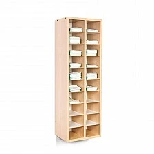 Nowa Szkola Diaper cabinet, with 20 compartments