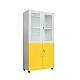 RFG laboratory cabinet 800 x 400 x 1650 mm yellow/white