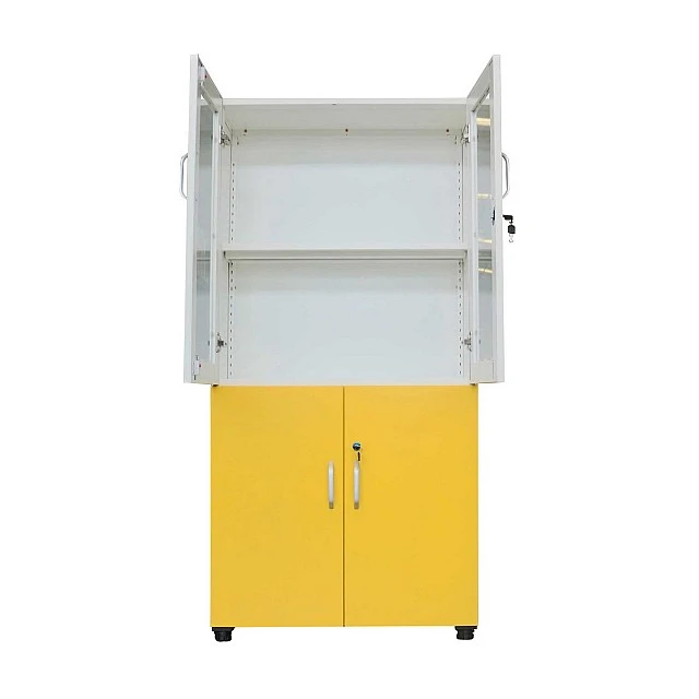 RFG laboratory cabinet 800 x 400 x 1650 mm yellow/white