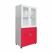RFG laboratory cabinet 800 x 400 x 1650 mm red/white