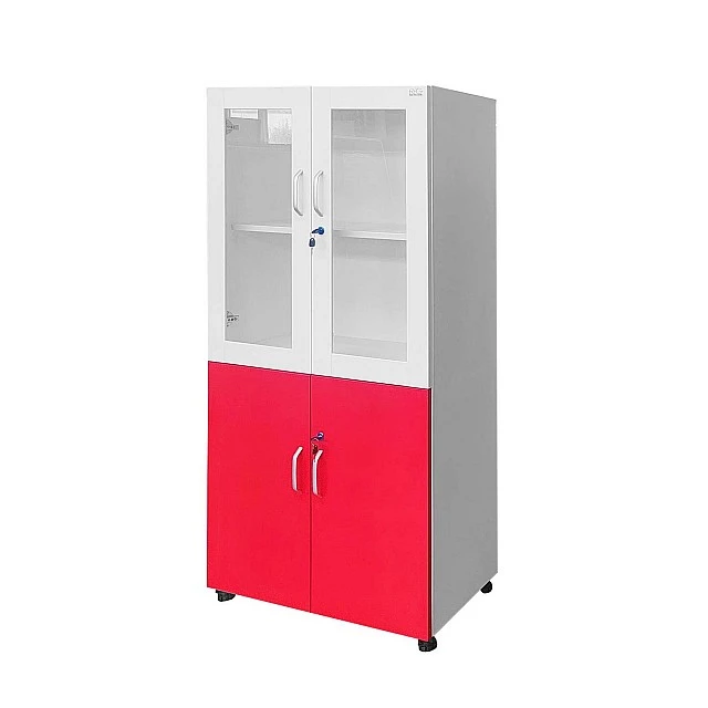 RFG laboratory cabinet 800 x 400 x 1650 mm red/white