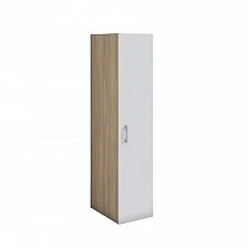 RFG Cabinet, 400 x 560 x 1800 mm, sonoma oak and white