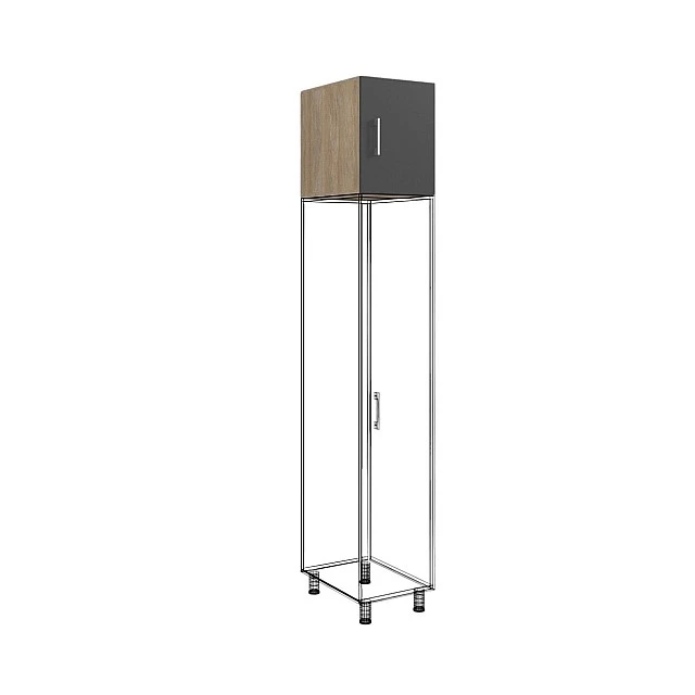 RFG single top unit 400 x 560 x 500 mm graphite