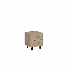 RFG Cabinet, with two drawers, 450 x 400 x 500 mm, sonoma oak