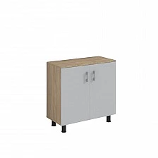 RFG Шкаф, 800 х 400 х 850 mm, дъб сонома и сиво