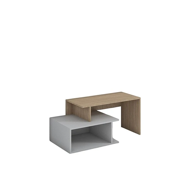 RFG TV cabinet, 1250 x 500 x 500 mm, gray base, sonoma oak top