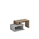 RFG TV cabinet, 1250 x 500 x 500 mm, gray base, sonoma oak top
