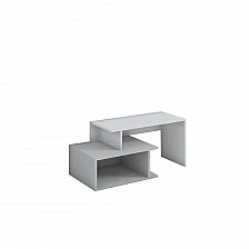 RFG TV cabinet, 1250 x 500 x 500 mm, gray base, white top
