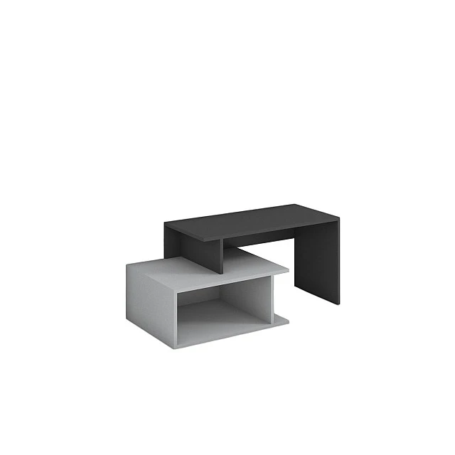 RFG TV cabinet, 1250 x 500 x 500 mm, gray base, graphite superstructure