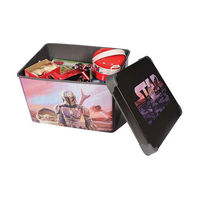 Disney The Mandalorian set storage box 20 L, Mickey cushion, Mickey lunch box, board game, glass and porcelain mug