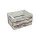 Small Foot wooden box grey, 6 pieces
